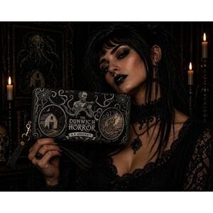 The Dunwich Horror Wallet Horror Goth Halloween H P Lovecraft New NWT Cthulhu